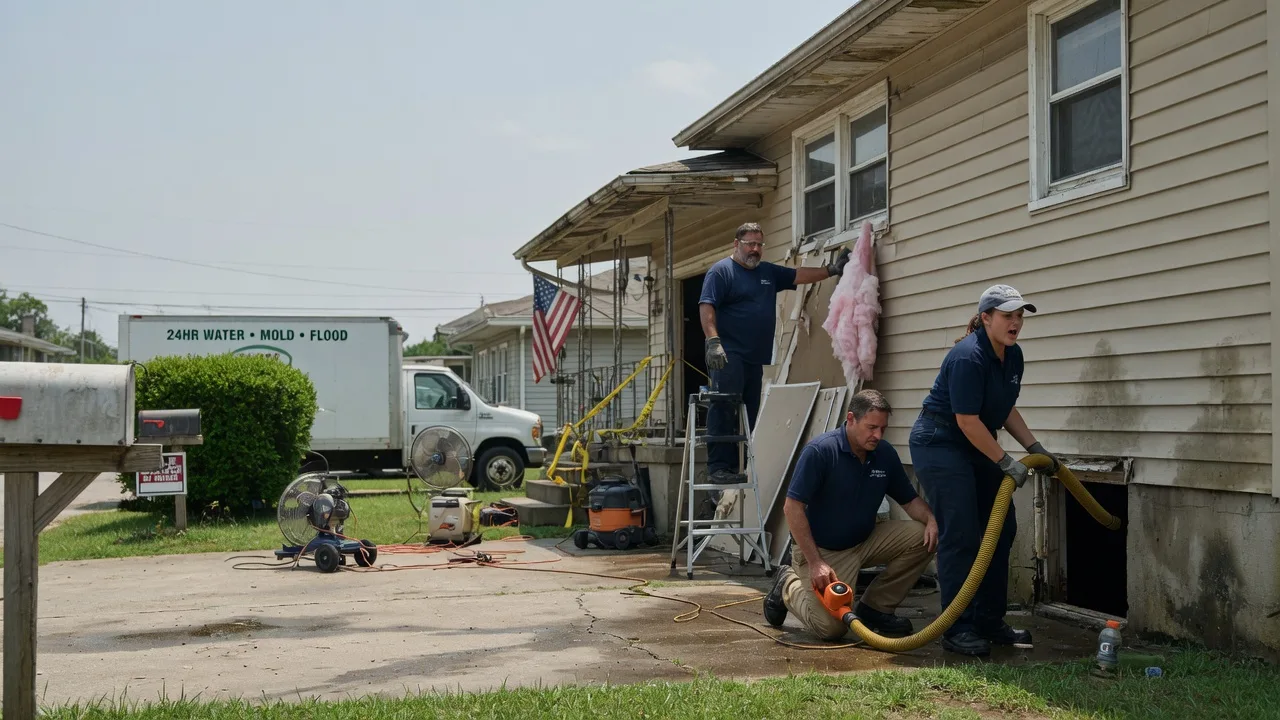 Water Damage Repair in Ashley, IN near me